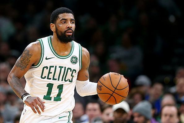 Kyrie Irving tallied his second career triple-double