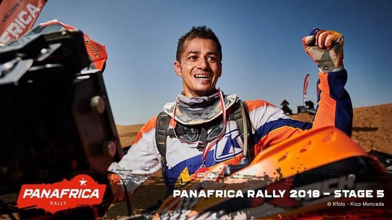 Ashish Raorane - 2018 Panafrica Rally (Photo Credits: Kico Moncada)
