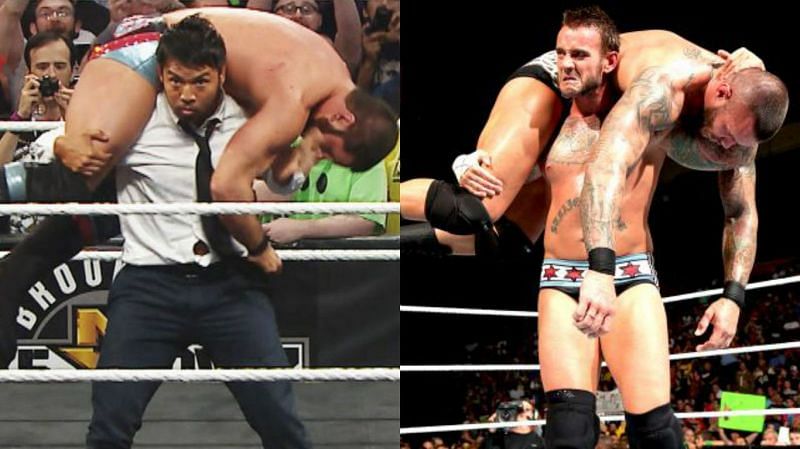 Itami used the move first, though Punk made the GTS famous in WWE.