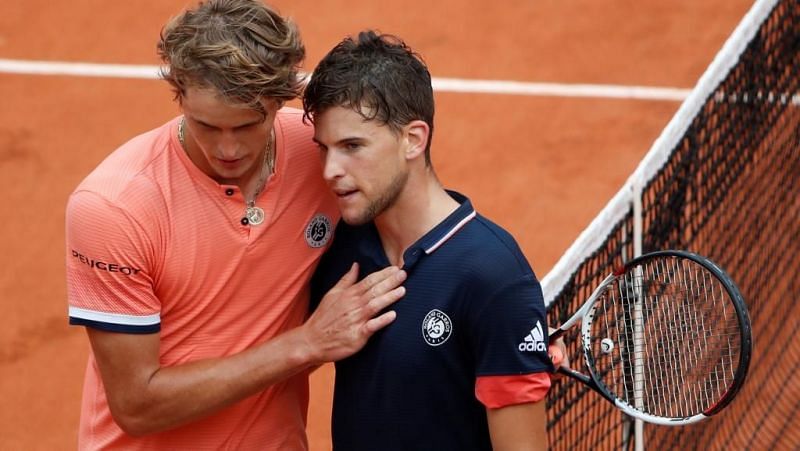 Zverev lost to Dominic Thiem in the quarter-finals of French Open 2018
