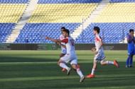 Tajikistan opened the scoring in the 30th minute