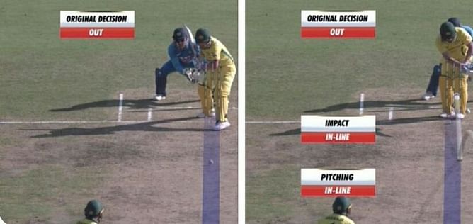 India vs Australia: Twitter in shock after a bizarre ball-tracking fail