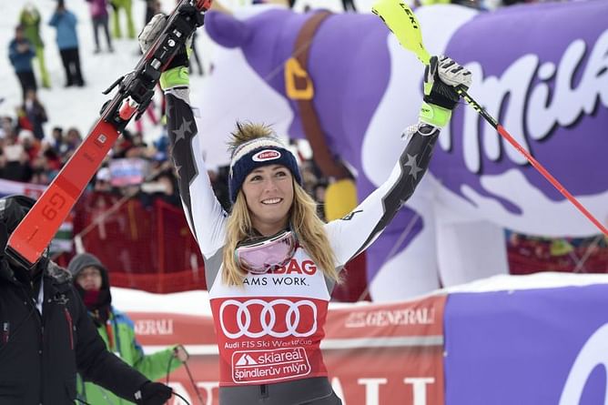 Shiffrin clinches record 15th World Cup victory this season