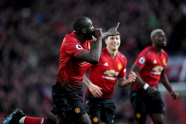 Two goals from Romelu Lukaku saved Manchester United last weekend.