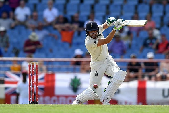 Jos Buttler batting during West Indies v England - 3rd Test: Day Three