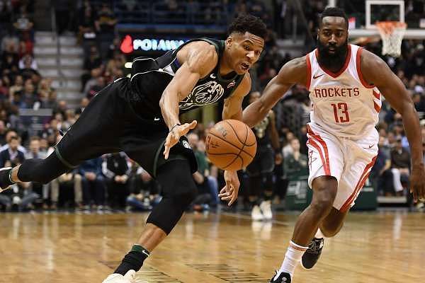 Giannis and Harden are both averaging career-high numbers