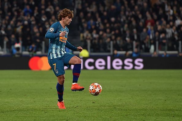 Griezmann failed to make an impact throughout the match