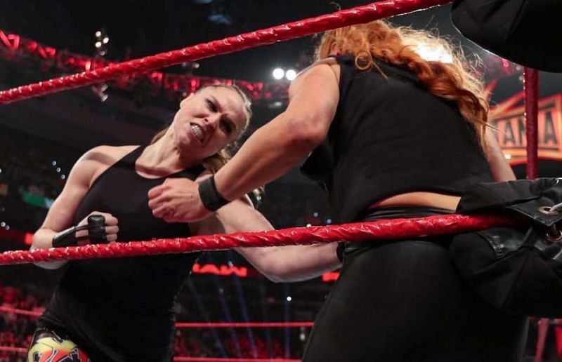 Ronda Rousey makes her presence felt at Fastlane