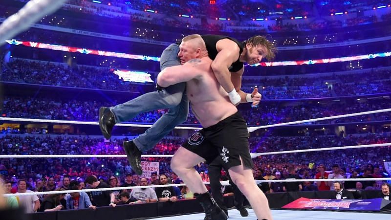 Brock Lesnar vs Dean Ambrose