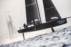 Mule a speedy workhorse for American Magic sailing crew