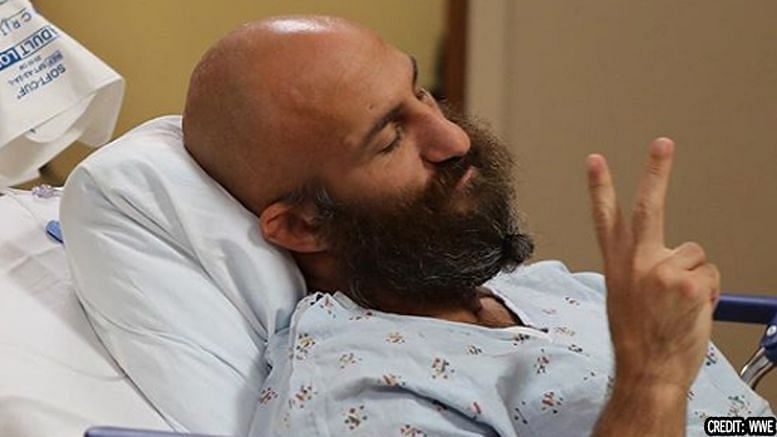 Tommaso Ciampa is in high spirits after his surgery, but a return date has not been announced yet.