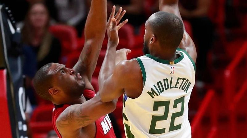 Khris Middleton was named an All-Star for the first time in his career this year.