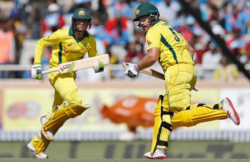 Khawaja and Finch added 193 runs partnership for the opening wicket.