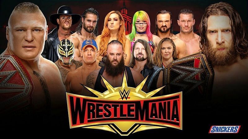 Wwe wrestlemania cheap 2019 matches