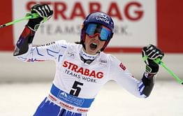 Vlhova wins giant slalom, Shiffrin closes in on season title