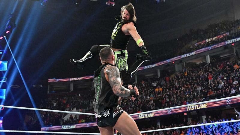 Orton and Styles at Fastlane