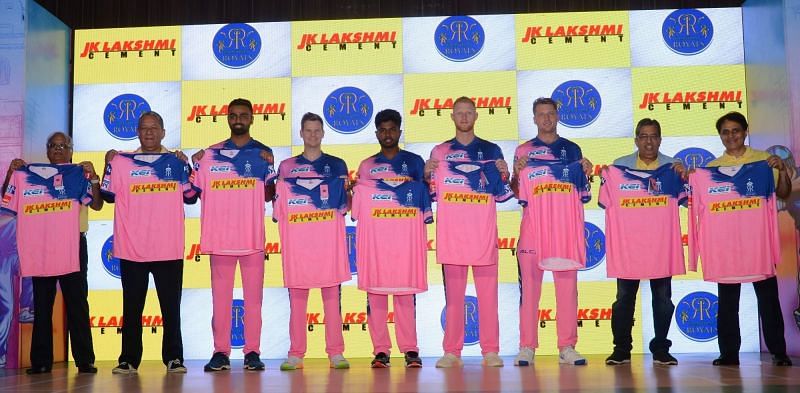 Rajasthan Royals unveiled their pink jersey of the season 2023