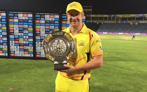 Shane Watson scored a ton in the IPL final last year.