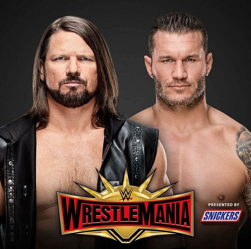 AJ Styles v/s Randy Orton at Wrestlemania 35
