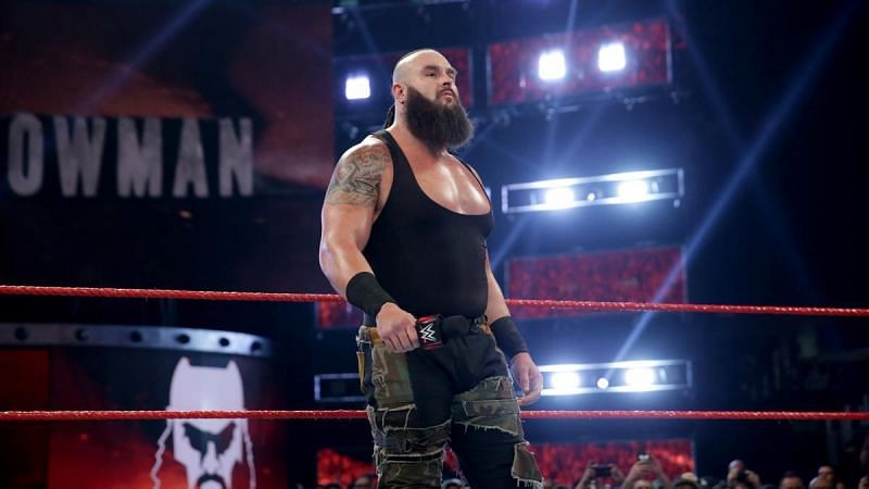 Strowman is being wasted.