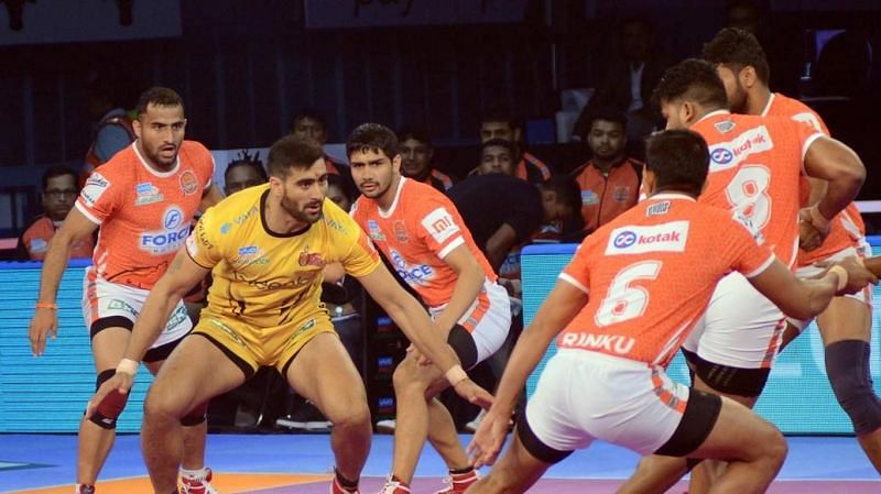 Rahul Chaudhari (Image courtesy: prokabaddi.com)