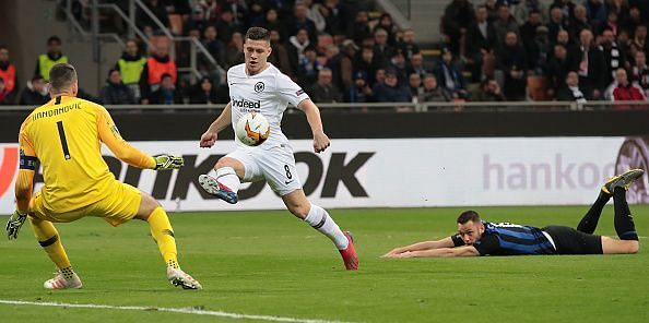 Jovic is right now in his breakthrough season in the Bundesliga