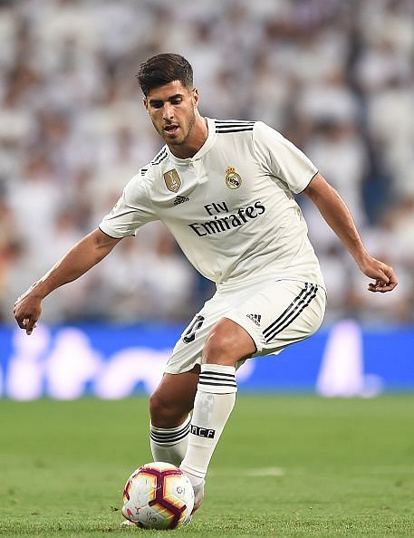 Asensio has been mostly deployed on the left wing for Real Madrid