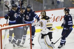 Scheifele has goal, 2 assists as Jets beat Bruins 4-3