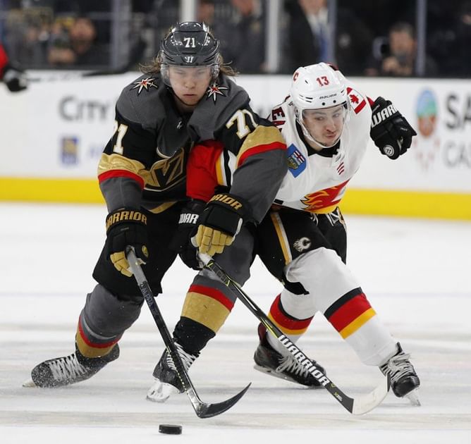 Gaudreau and Peters have Flames cruising toward playoffs