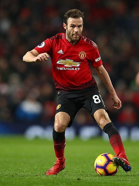 Mata is one of the many Manchester United players out injured
