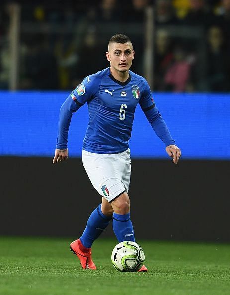 Marco Verrati plays for PSG and Italy