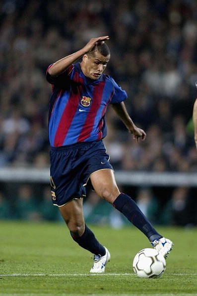 Rivaldo stayed at Barcelona for the longest time