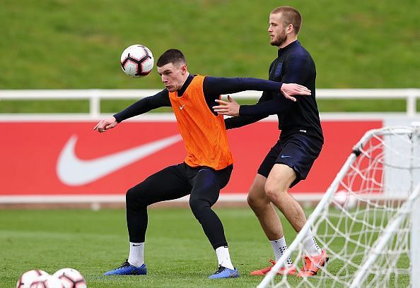 Declan Rice could start ahead of Eric Dier for England