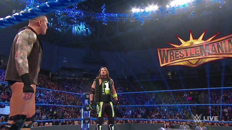 AJ Styles will take on Randy Orton at WrestleMania 35