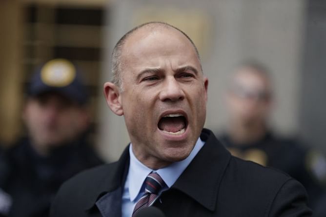 The Latest: A day after his arrest, Avenatti hammers Nike