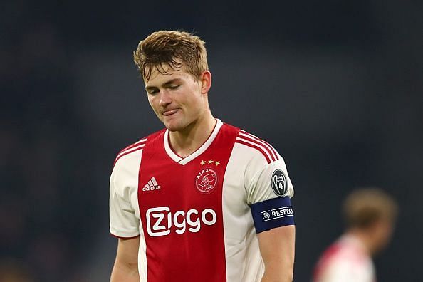 De Ligt was part of the Ajax team that knocked Real Madrid out of the Champions League a couple of weeks back