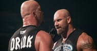 Goldberg tells Stone Cold that he is