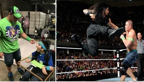 roman reigns and john cena