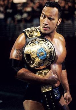 This gimmick saw Dwayne become a multi-time champion