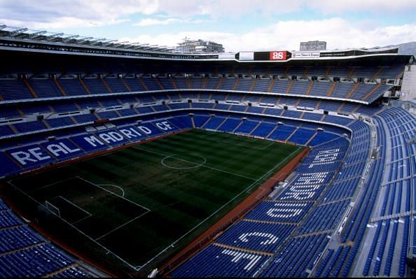 The Santiago Bernabeu is set to be refurbished - which could plunge Real into debt