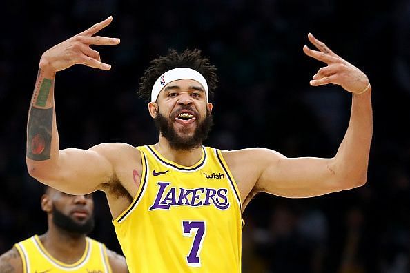 JaVale McGee has elevated his game this year for the Lakers