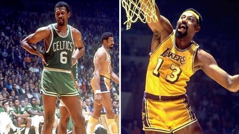 Bill Russell and Wilt Chamberlain gave birth to the classic Celtics-Lakers rivalry.