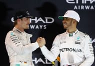Nico Rosberg (left) and Lewis Hamilton have both won driver's titles while racing for Mercedes.