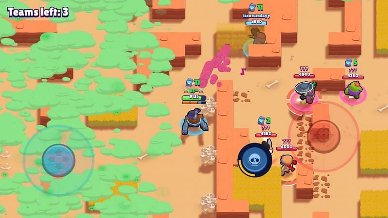 Brawl Stars is a competitive MOBA game.