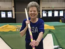 Pole vaulter, 84, sets her sights on more records