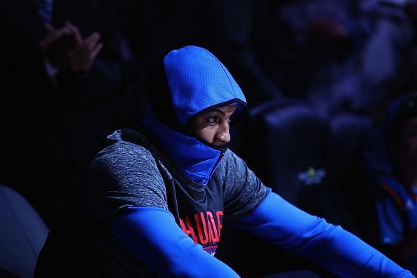 Carmelo Anthony refused to come off the bench for the Oklahoma City Thunder