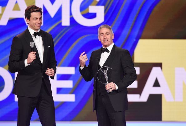 Mick Doohan - the most accomplished MotoGP rider from Australia at the 2018 Laureus World Sports Awards - Monaco