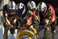 Dominant Friedrich wins 4-man bobsled world championship