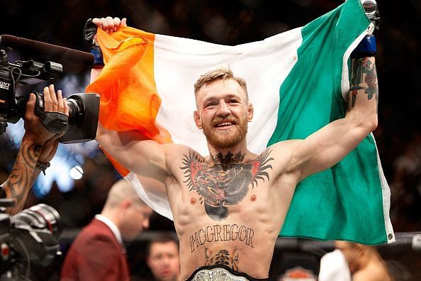 McGregor was the first UFC fighter to hold titles in two weight divisions