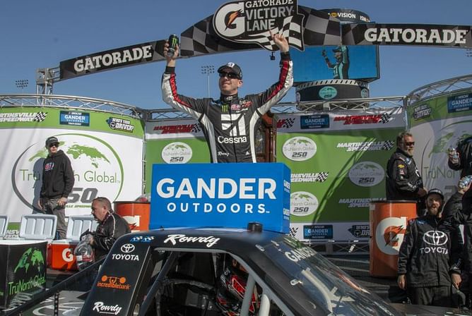 Busch grabs win No. 201 with another Truck Series victory